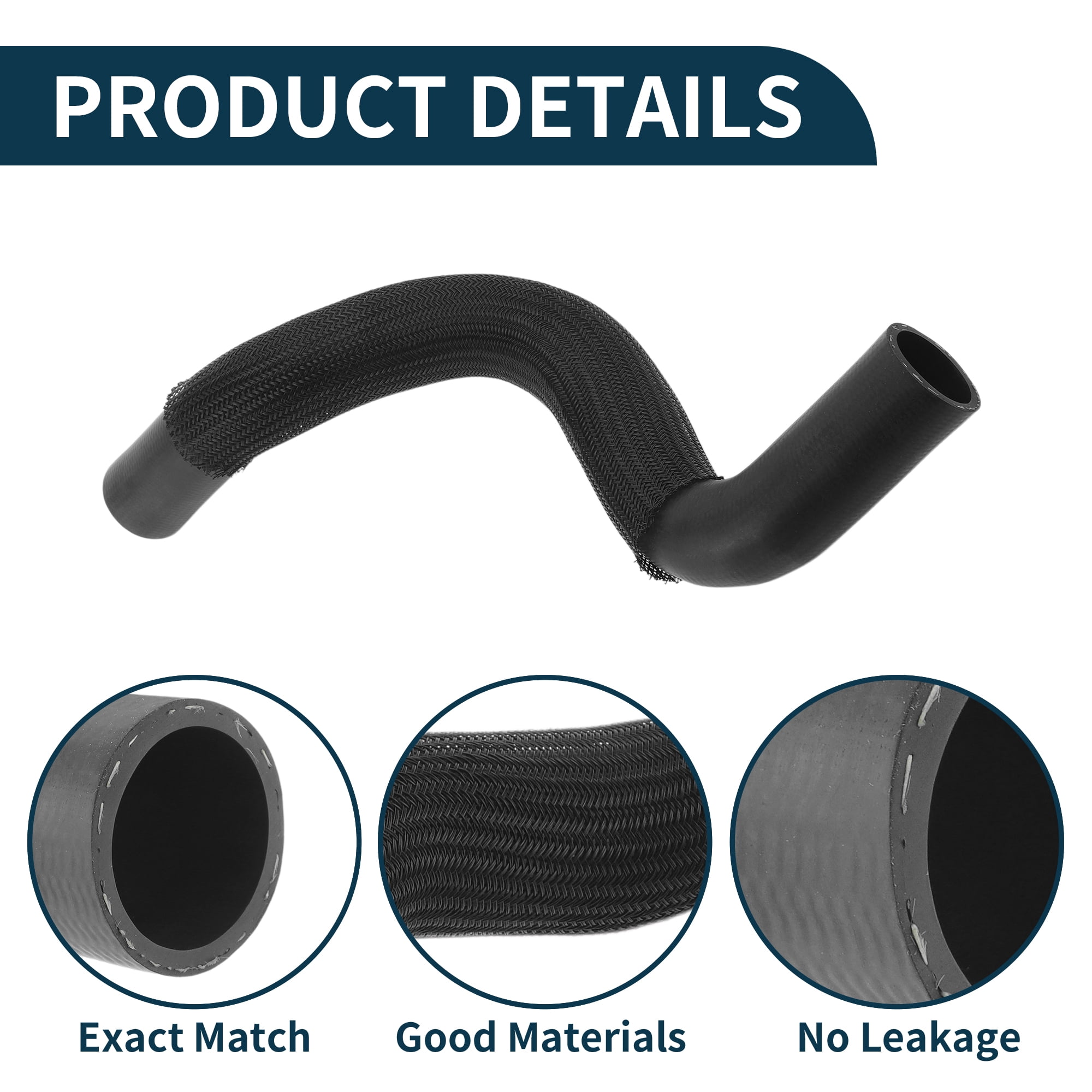 Unique Bargains Radiator Hose Heater Hose Radiator Outlet Hose Pipe No.96968499 Water Pipe