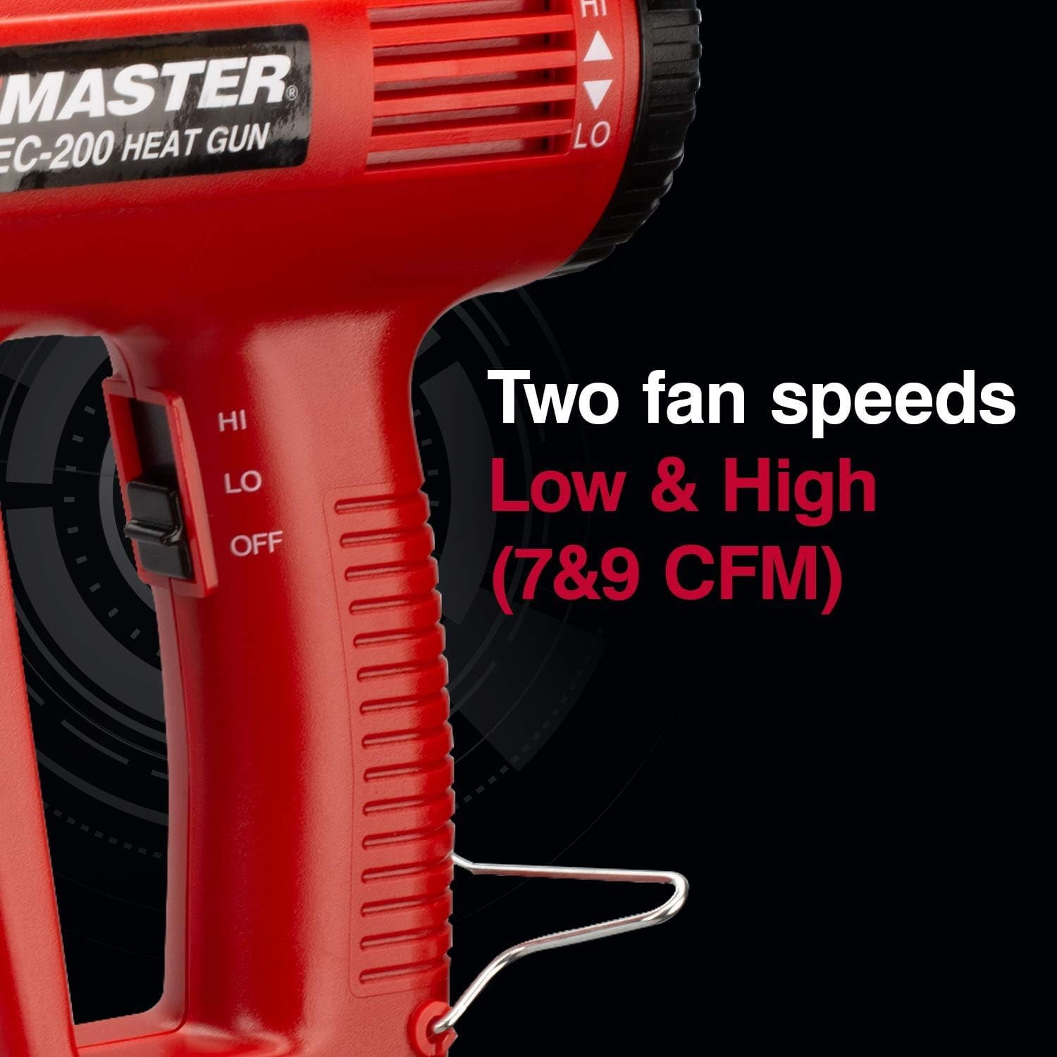 Master Appliance EC-200K Variable Temperature Heat Gun Kit with 120V, 10 Amps, 1200W