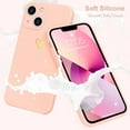 thumbnail image 2 of for iPhone 13 Case Cute Slim Shockproof Phone Case with Wireless Charging Support and Protection, Pink, 2 of 14