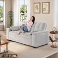 thumbnail image 2 of Sofá Cama Plegable 3 En 1 Lino Salas Sillón 176*74*94cm, 2 of 9