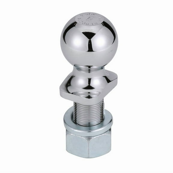 BROK Chrome Hitch Ball, 14,000 lbs. 2 5/16" x1 1/4" x2.75"