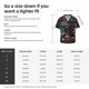 thumbnail image 5 of Fotbe Basketball Camisa Estampada de Manga Corta para Hombre, Casual de Verano, Estilo Playero, Sin Arrugas-Large, 5 of 5