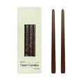thumbnail image 2 of Zest Candle 12-Piece Taper Candles, 12-Inch, Brown, 2 of 4