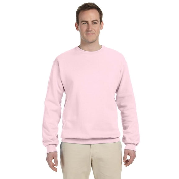 Jerzees Nublend Adult Crewneck Sweatshirt, 562, Classic Pink, Medium