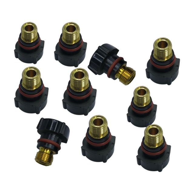 10 units Tapa Trasera Larga/ Corta para Soldador WP-18/26 de 4 cm / 12 cm Color Negro 40x9mm