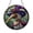 Acrylic 3.5 Inch, variant on Pelican Fleur De Lis Stained Glass Suncatcher for Window Decor, Southern Inspired Hanging Art, Artistic Light Catcher