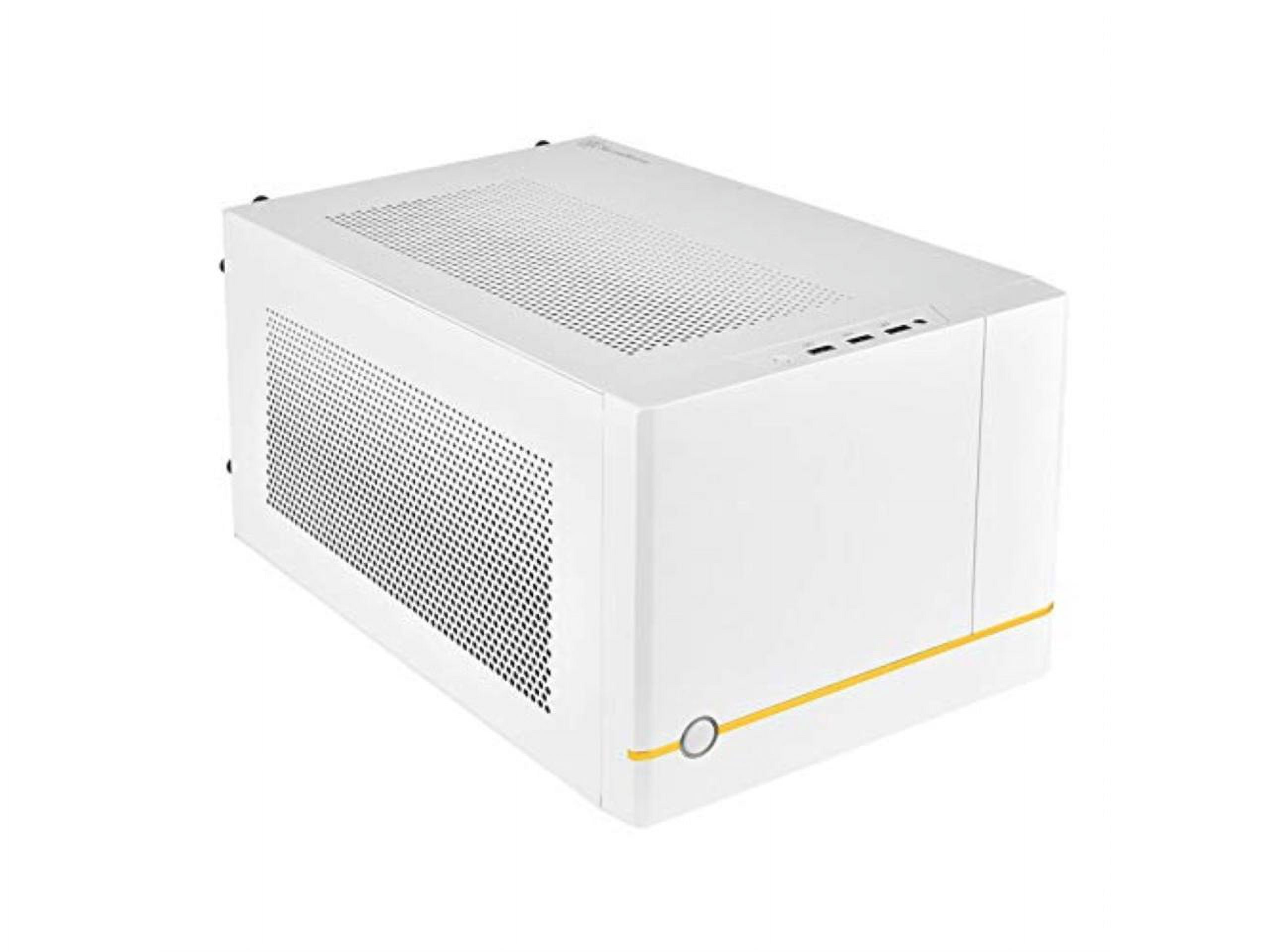 SilverStone Technology SG14W Sugo 14 Mini-ITX Cube Chassis with Powerful Accommodation, White