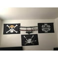 thumbnail image 1 of 60 X 90 Cm Bandera De Una Pieza Bandera Pirata Chopper, 1 of 2