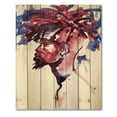thumbnail image 3 of Designart 'Fashion Portrait of Handsome African Man' Modern Print on Natural Pine Wood, 3 of 5