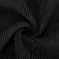 thumbnail image 4 of ZCFZJW Men's 1/4 Zip Turtleneck Sweater, Soft Ribbed Knitted Pullover with High Collar, Loose Fit Long Sleeve Casual Knit Sweatshirt Black M, 4 of 5