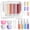 Cream, variant on 21 Pack Travel Bottles for Toiletries, Leak-Proof TSA Compliant Silicone Travel Size Containers for Shampoo and Conditioner, BPA Free with Toiletry Bag (Gray)