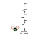 thumbnail image 3 of AoneJewelry Emerald Diamond Ring In 10K Solid White, Yellow & Rose Gold 1.95 Carat, 3 of 5