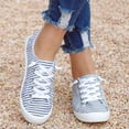 thumbnail image 4 of asdoklhq Womens Casual Shoes,Low-cut Canvas Shoes One-foot Lazy Korean Version Student Casual Flat Shoes, 4 of 5
