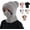 Grey, variant on 3 in 1 Beanie Hat for Women,Fleece-Lined Balaclava Scarf Hood(Pink)