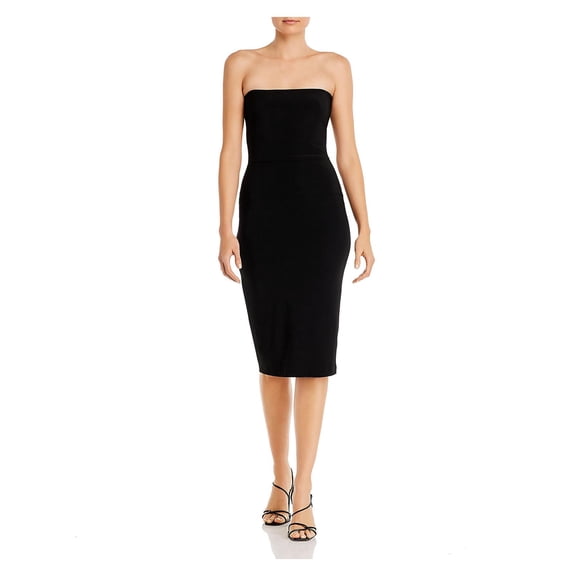 Norma Kamali Womens Solid  Cocktail And Party Dress