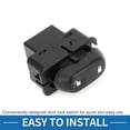 thumbnail image 4 of Interruptor de bloqueo de puerta de automóvil Unique Bargains No.1L2Z14028AA para Ford Excursion Explorer F-250 Super Duty Plástico Metal Negro, 4 of 6