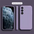thumbnail image 3 of Galaxy S24 23 23 22 21 Liquid Silicon Phone Case For Samsung Galaxy S24 Plus S23 Ultra S22 S20 FE A54 53 Soft Shockproof Cover, 3 of 5