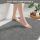 thumbnail image 2 of Alfombras de baño B BENRON extrasuaves y absorbentes, color gris, 2 of 7
