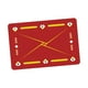 thumbnail image 4 of Tapete de entrenamiento de pasos de fútbol, tapete de entrenamiento de Control de pelota, tapete de entrenamiento de pies de fútbol antideslizante con rojo amarillo, 4 of 8
