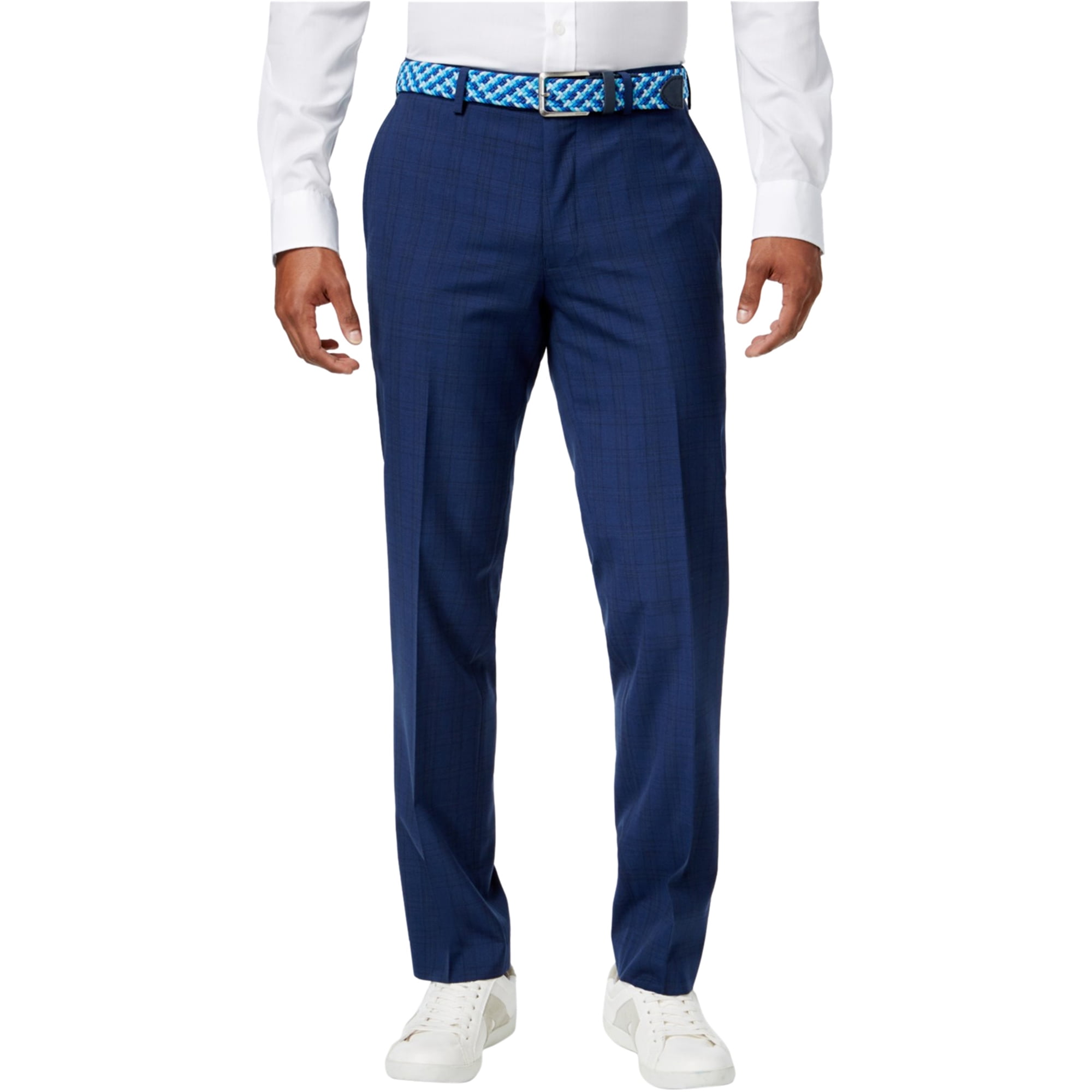 今年人気のブランド品や Shop bar Men III Mens Wool Dress Pants Slacks Blue 40W x ...