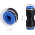 thumbnail image 2 of Advanced Pneumatic Compatibility, Reducing Straight Union 6mm, Elliptical Sleeve Configuration Ensures Good Sealing Performance for Air Compression Systems, 2 of 5