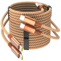 Kobilar USB C to C Cable 5 Pack（6.6ft),60W 3A Fast Charging USB C Charger Cable,for iPhone 16 15 Pro Samsung S25 S24