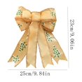 thumbnail image 3 of Dalxymotic Christmas Bow Hanging Decoration, Holiday Tree Wreath Door Wall Accent, Festive Home Party Arrangement Bow, Bow Decor, Christmas Decoration for Tree, Wreath, Door, Wall, 3 of 5