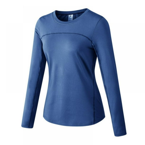 Spdoo Women's Compression Tops Performance Athletic Long Sleeve Shirt