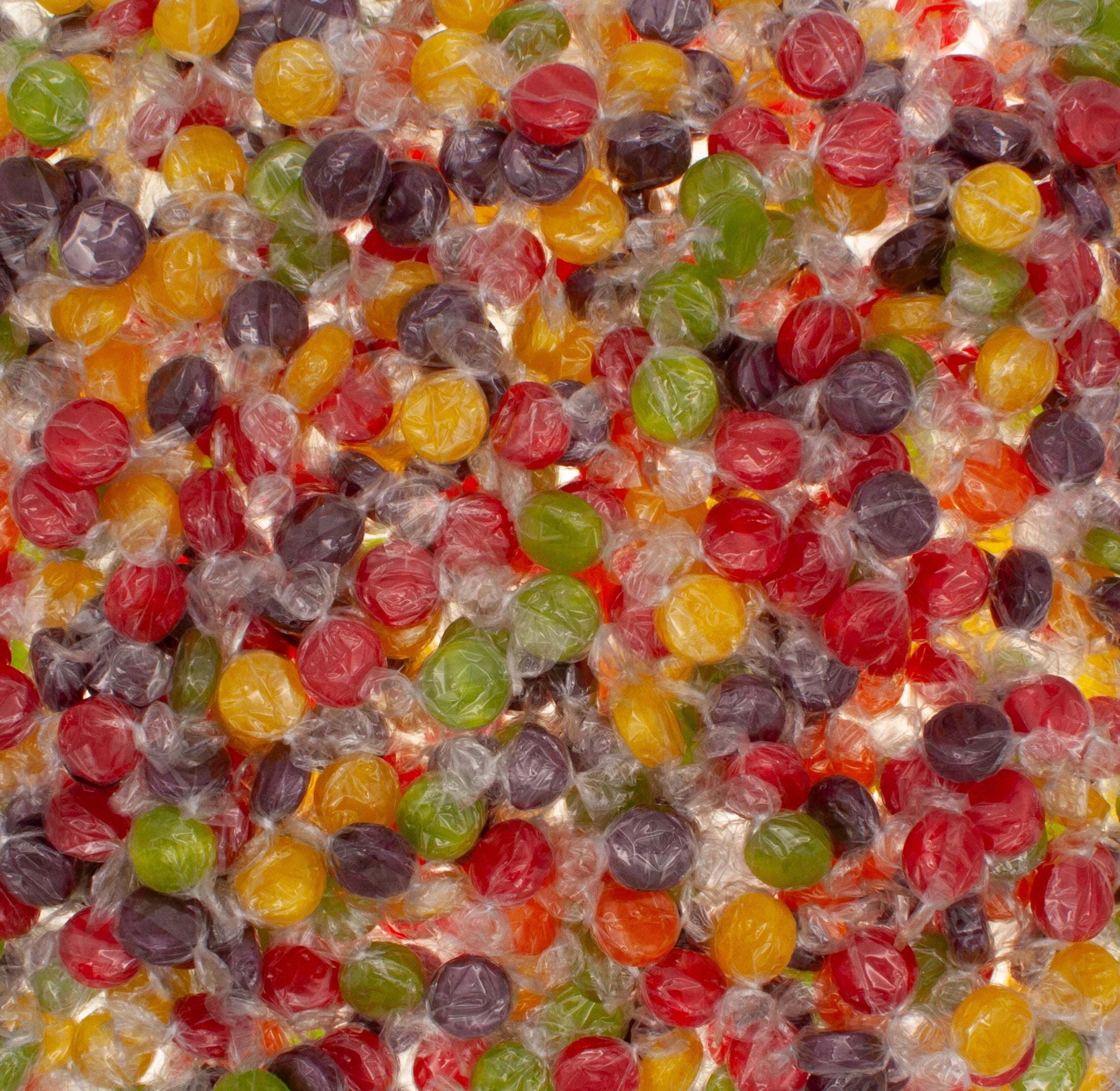 Columbian Assorted Fruit Buttons 5 Pounds Sugar Candy for Candy Dishes, Easter, Halloween and More in a Resealable Bulk King of Sweets Bag