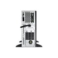 thumbnail image 4 of APC Smart-UPS X 3000 Rack/Tower LCD - UPS (Montable sur Tablette / Externe) - AC 120 V - 2700 Watts - 3000 VA - Ethernet 10/100, RS-232, USB - Connecteurs de Sortie : 10 - 4U - Canada, États-Unis - Noir - avec Carte de Gestion de Réseau APC UPS AP9631 - pour P/N : AR4024SPX432, NBWL0356A, SCL500RM1UC, SCL500RM1UNC, SMTL, 4 of 8