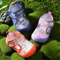 thumbnail image 5 of Otqutp Lightweight Footwear for Toddler Baby Boy Girl Baby Summer Sneakers Cute Letter Print Breathable Net Design Walking Sandals, 5 of 6