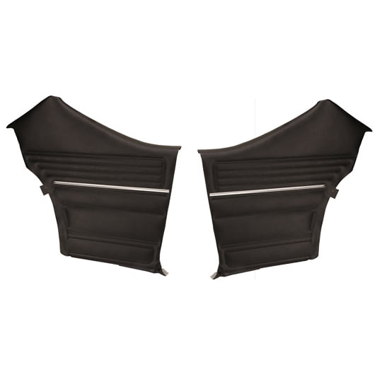 PUI PD310C Rear Interior Side Panels, 1968 Chevelle, Pair