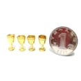 thumbnail image 3 of Accesorios de 1/12, modelo de taza de cerveza Mini de para decoración de adecuado para juguete de casa Baoblaze Simulación Copa de vino tinto, 3 of 8