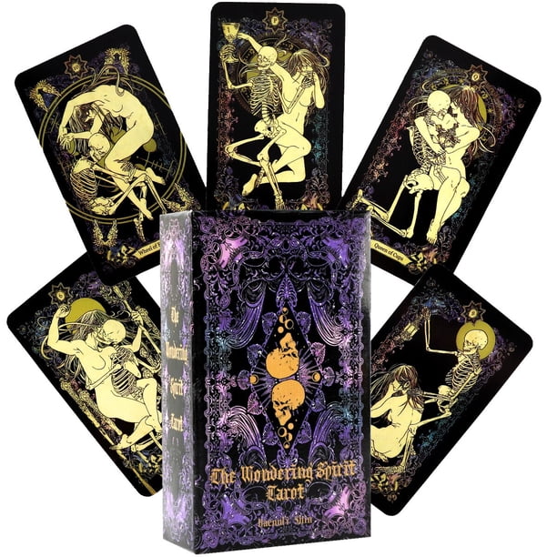 Tarot Rider Clásico De 78 Cartas – Baraja De Adivinación En Blanco Y Negro, Para Principiantes Y Amantes Del Tarot, Diseño Retro