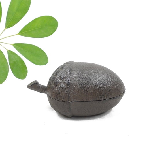 rustic iron pinecone decor key hider in office, home etc.