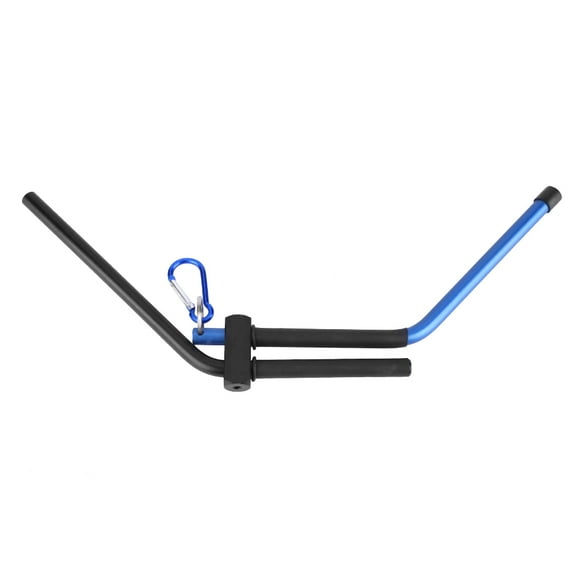 Folding Recurve Bow Holder for Longbows, Blue Portable Aluminum Archery Bow Stand
