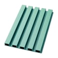 thumbnail image 1 of Panel Decorativo WPC 3D Tipo Lambrín Verde Olivo 12 Piezas 1m x 16cm Pared Interior, 1 of 6