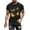 Black, variant on Mens Shirts Halloween Ghost Pumpkin T-shirt Short Sleeved Printed Round Neck Blouses Army Green M T-shirts for Men