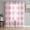 Pink, variant on Sheer Curtain Panels Sage Green Buffalo Plaid Voile Window Curtains Spring Watercolor Check Stripe Window Treatments Ligh Filtering Privacy Curtain Drapes for Bedroom Living Room 2 Panel Set 96 Inch