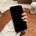 thumbnail image 4 of Luxury Matte Soft Leather Case For iPhone 15 14 Plus 13 12 Mini 11 Pro Max Shockproof Silicone Shell X XR 7 8Plus SE Back Cover, 4 of 5