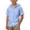 Sky Blue, variant on Tigivemen Short Sleeve T Shirts for Boys with Pockets Casual Henley Shirt Boys Solid Button Down Hoodie Shirts White Size 9-10 Years
