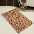 thumbnail image 4 of Saffron Fabs Bath Rug Cotton and Microfiber, Solid Color Microfiber Bubble Loop Pattern, Assorted Colors and Sizes, 4 of 5