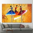 thumbnail image 2 of Dancers Artwork, Black Woman Art Canvas, Modern Art, Dancers Women Art, Ballet Art, Oil Painting Print, Ballerina Canvas Art, Canvas Wall Decor - Black Framed, 2 of 9