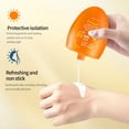 thumbnail image 4 of Sunblock Primer Cream, SPF Protection, Shielding & Mattifying, UV Defense Makeup Base, Pollution Shield, Non Greasy, 50g, 4 of 7