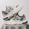 thumbnail image 2 of Cooling Daily Casual Sneakers for Men, summer breathable sports footwear with smooth airflow.Lightweight design relieves foot pressure for all day relaxed wearing experience., 2 of 5