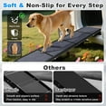 thumbnail image 3 of PERIMIDOME 63"  Foldable Dog Ramp for Large Dogs, Portable Aluminum Pet Ramp Stairs with Non-Slip Surface, 3 of 7