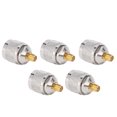 thumbnail image 3 of RF Coaxial Cable Adapter, 50 Ohm  Impedance Coax Line Connector Set OFC Wide Application Durable  for Antenna, 3 of 8