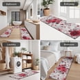 thumbnail image 5 of Pioneer Flower Floral Print Pattern Kitchen Rugs Sets Of 3,Kitchen Runner Rugs Non Skid Washable,Decorative Kitchen Floor Mats for Kitchen,Sink,Laundry,17"x30"+ 17"x47" + 17"x59", 5 of 6