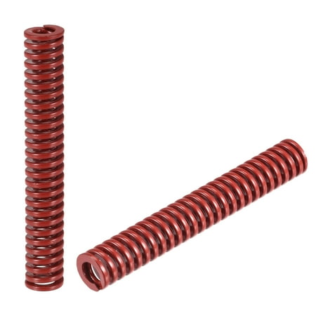 

Die Spring 2 Pack 12mm OD 80mm Long Stamping Medium Load Compression Red