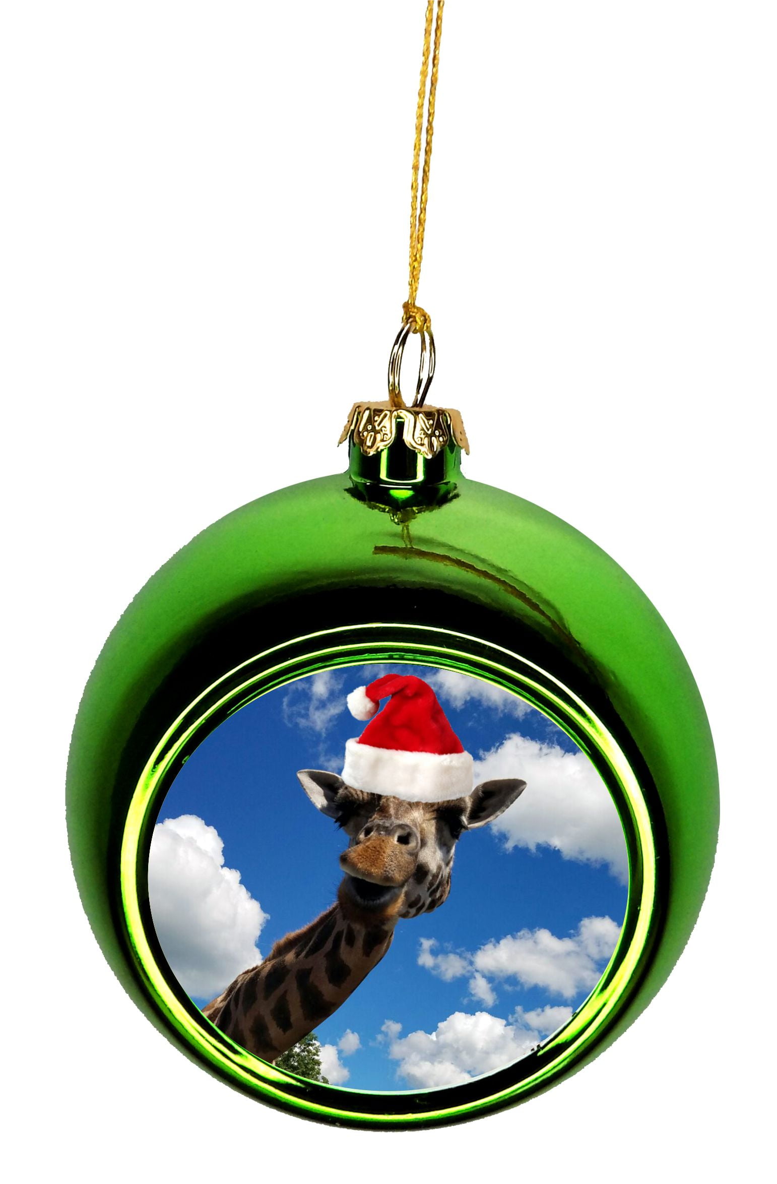 Gift Tag Dog Chihuahua Christmas Tree Bauble Birthday Tag Christmas Gold